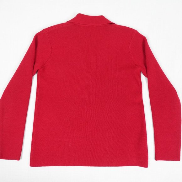 Vintage BROOKS BROTHERS Merino Wool Fine Knit Cardigan Sweater Women's XS - Picture 9 of 10